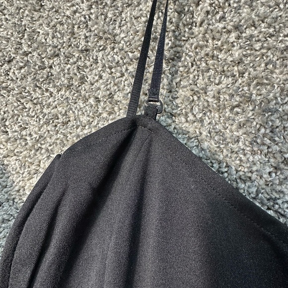 NWOT Adjustable Strapless Sweetheart Neck Stretchy Jumpsuit Size Medium - Picture 5 of 6